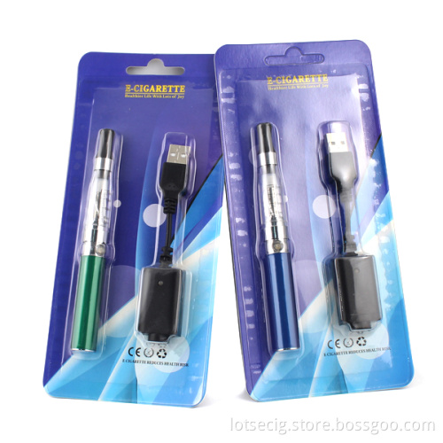 EGO T CE4 Blister Pack Single PC Kit with Short USB Charger for EGO Battery